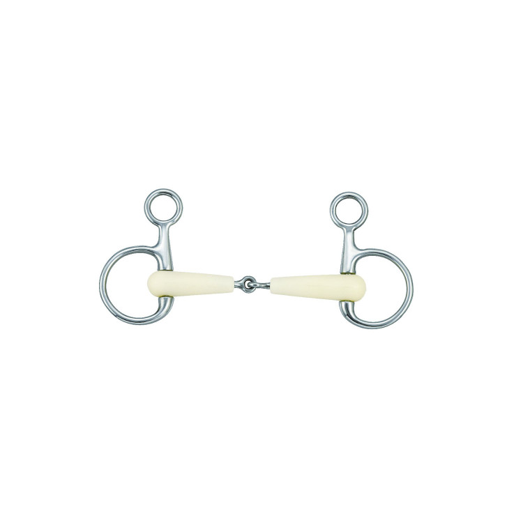 Mors Baucher Mullen met scharnierend mondstuk Happy Mouth Mors Baucher Mullen met scharnierend mondstuk Happy Mouth