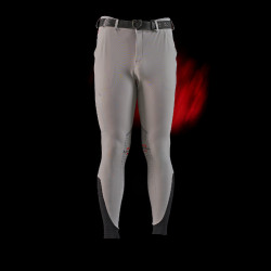 Equestro slim fit herenbroek Ridertechnology met thermogesealde naden