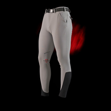 Equestro slim fit herenbroek Ridertechnology met thermogesealde naden Equestro slim fit herenbroek Ridertechnology met thermogesealde naden