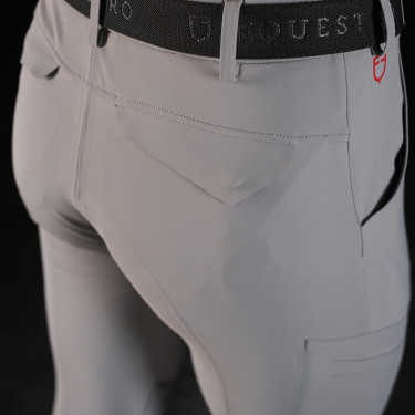 Equestro slim fit herenbroek Ridertechnology met thermogesealde naden Equestro slim fit herenbroek Ridertechnology met thermogesealde naden