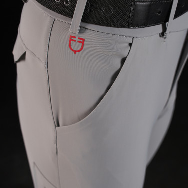 Equestro slim fit herenbroek Ridertechnology met thermogesealde naden Equestro slim fit herenbroek Ridertechnology met thermogesealde naden
