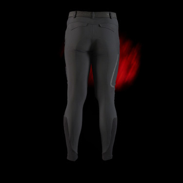 Equestro slim fit herenbroek Ridertechnology met thermogesealde naden Equestro slim fit herenbroek Ridertechnology met thermogesealde naden