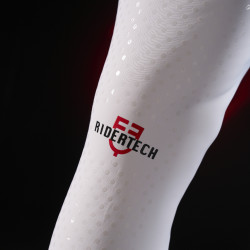 Slim fit herenrijbroek Equestro Ridertechnology full grip Wit