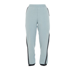 Dames tear-away broek met volledige lengte ritssluiting Equestro Grijze nevel Blauw