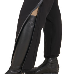 Dames tear-away broek met volledige lengte ritssluiting Equestro Zwart