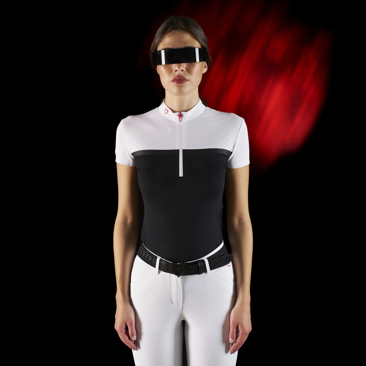Concours polo voor dames Equestro Ridertechnology in geperforeerde stof
