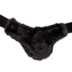 Kogelbeschermers Spider Man met synthetische schapenvacht Equestro Zwart