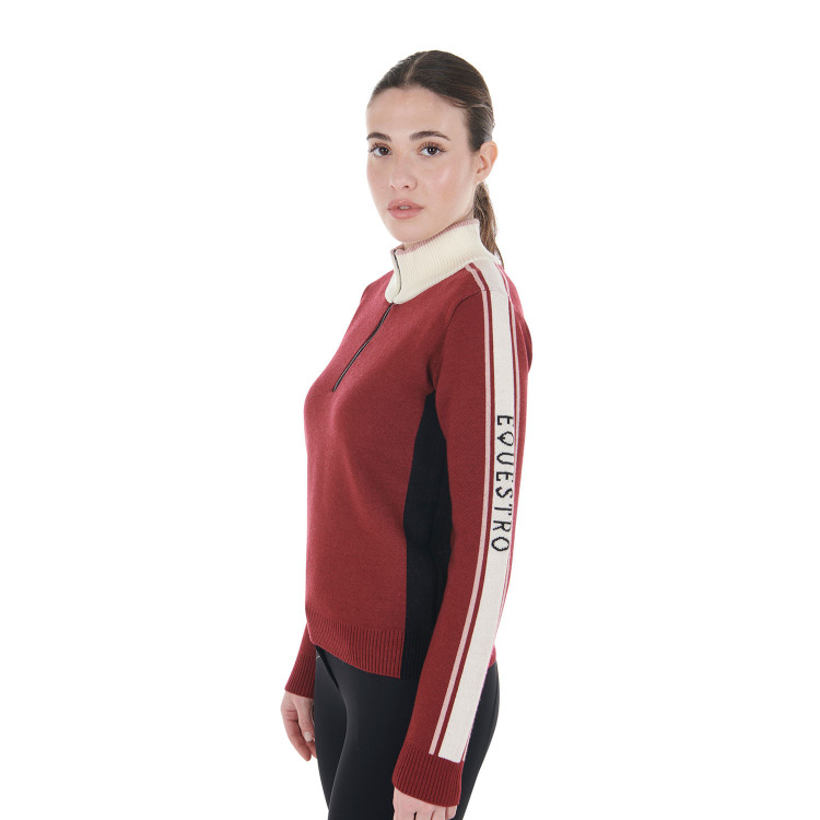 Coltrui met hoge kraag Equestro dames met ritssluiting Coltrui met hoge kraag Equestro dames met ritssluiting