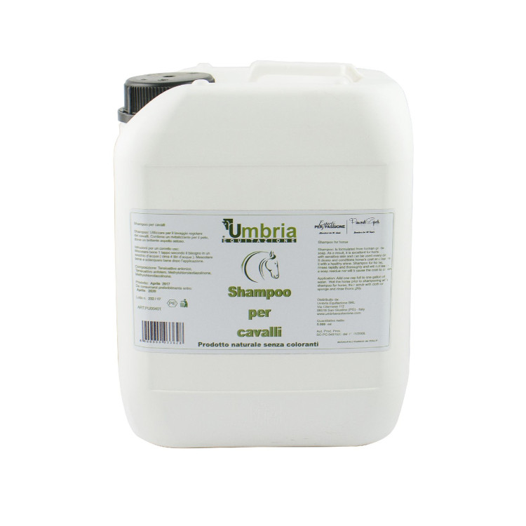 Shampoo voor paarden Ama 5 L Umbria Equitazione