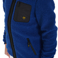 Kinderfleece-sweatshirt met ritssluiting Equestro Zwart Kinderfleece-sweatshirt met ritssluiting Equestro Zwart