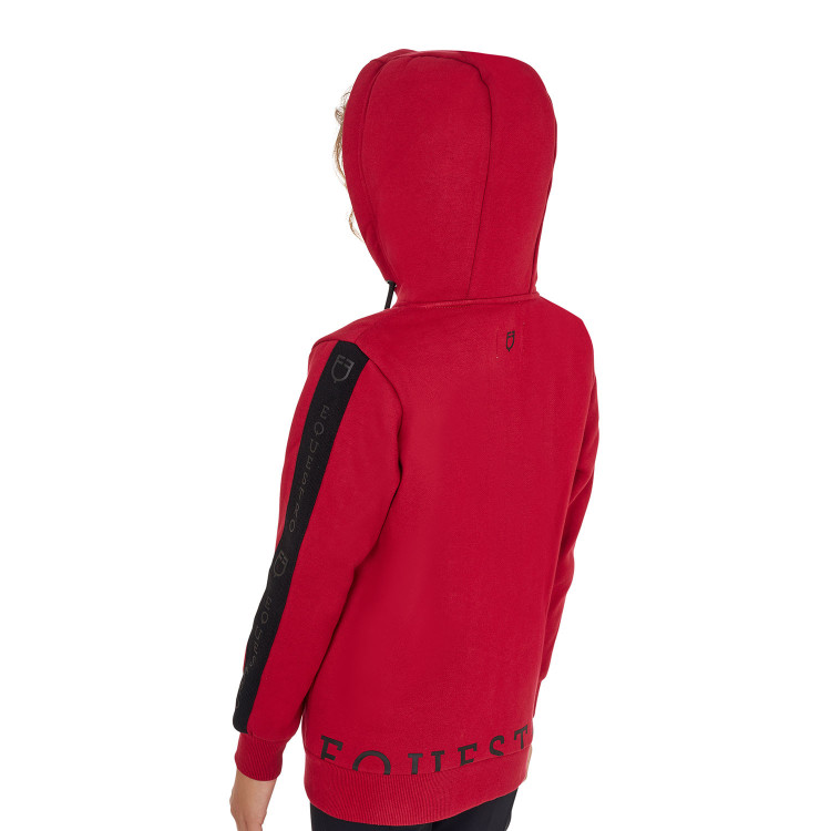 Sweatshirt Equestro meisje met volledige ritssluiting en fleecevoering Sweatshirt Equestro meisje met volledige ritssluiting en fleecevoering