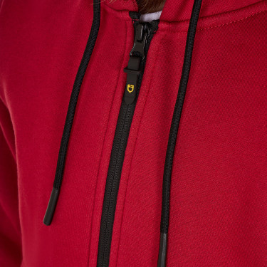 Sweatshirt Equestro meisje met volledige ritssluiting en fleecevoering Sweatshirt Equestro meisje met volledige ritssluiting en fleecevoering