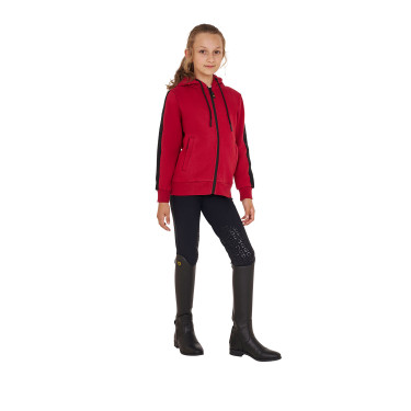 Sweatshirt Equestro meisje met volledige ritssluiting en fleecevoering Sweatshirt Equestro meisje met volledige ritssluiting en fleecevoering