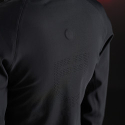 Dameshoodie technische sweater Equestro Ridertechnology Zwart