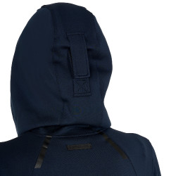 Dames sweatshirt van jersey met ritssluiting Equestro Marineblazer Marineblauw