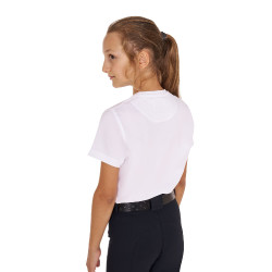 T-shirt Equestro in katoen meisje Ride More Worry Less Wit