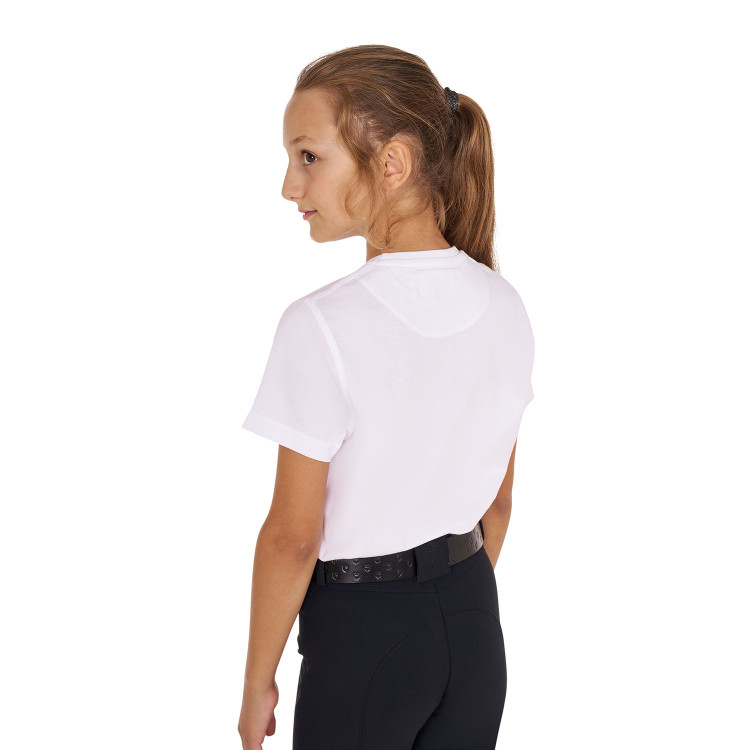 T-shirt Equestro in katoen meisje Ride More Worry Less T-shirt Equestro in katoen meisje Ride More Worry Less