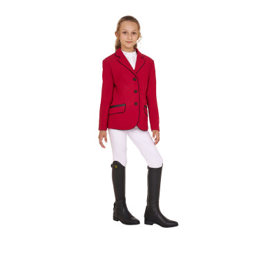 Wedstrijdjasje Equestro meisje van technische stof Wedstrijdjasje Equestro meisje van technische stof