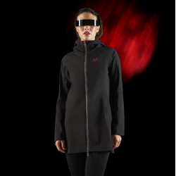 Lange waterdichte jas voor dames Equestro Ridertechnology