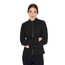 Dames softshell jas in gewatteerde technische stof Equestro