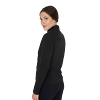 Dames softshell jas in gewatteerde technische stof Equestro Wierook Beige Dames softshell jas in gewatteerde technische stof Equestro Wierook Beige