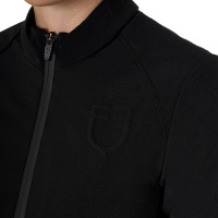 Dames softshell jas in gewatteerde technische stof Equestro Wierook Beige Dames softshell jas in gewatteerde technische stof Equestro Wierook Beige