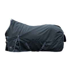 HKM Glasgow Highneck deken 1200D 300g Zwart HKM Glasgow Highneck deken 1200D 300g Zwart