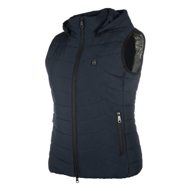 Mouwloos verwarmd vest High Temperature Style HKM Donkerblauw
