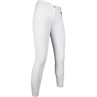 Broek Limoni PAM Horse zitvlak 3/4 Alos HKM Wit