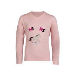 Lange mouwen polo Polly HKM kind Roze Lange mouwen polo Polly HKM kind Roze