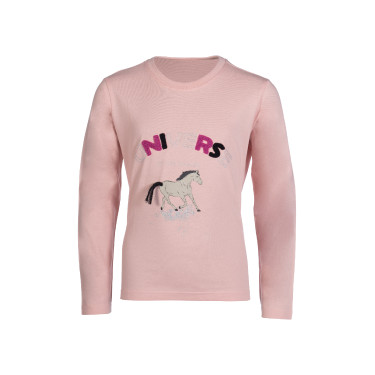 Lange mouwen polo Polly HKM kind Roze Lange mouwen polo Polly HKM kind Roze