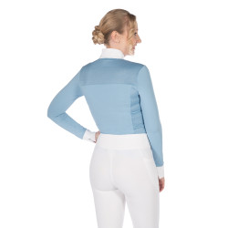 Wedstrijdpolo Virginia lange mouwen dames HKM Wedstrijdpolo Virginia lange mouwen dames HKM