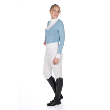 Wedstrijdpolo Virginia lange mouwen dames HKM Wedstrijdpolo Virginia lange mouwen dames HKM