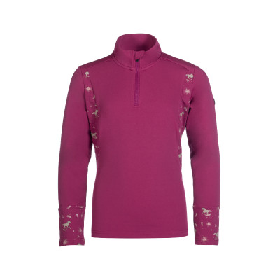 T-shirt fonctionnel Polly HKM enfant Magenta