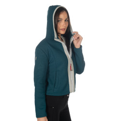 Sweat Livigno dames HKM Donkergroen Sweat Livigno dames HKM Donkergroen