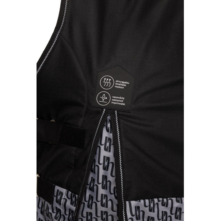 Regenhoes Horze Avalanche Pro met fleecevoering Regenhoes Horze Avalanche Pro met fleecevoering