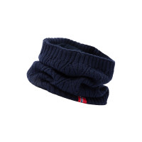 Gebreide halswarmer B Vertigo Faye Marine titaan Marineblauw