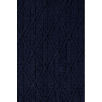 Gebreide halswarmer B Vertigo Faye Marine titaan Marineblauw