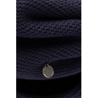 Gebreide sjaal Horze Haze Indigo vintage Marineblauw