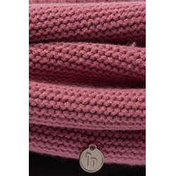 Gebreide sjaal Horze Haze Heide roze