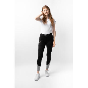 Broek Horze Felicia Thermo full grip Zwart