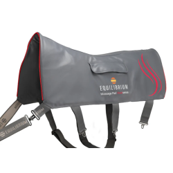 Verwarmde massagepad Equilibrium Grijs