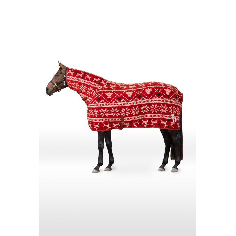 Kerstdeken voor paard Horze