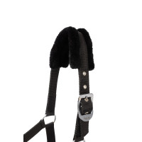 Halster en longe pony Pegasus Horze Zwart