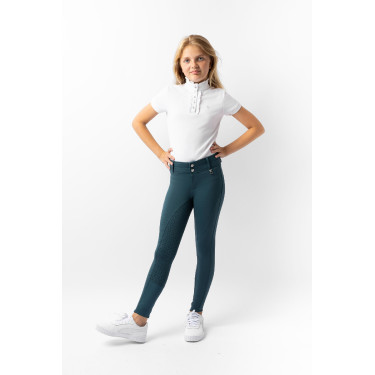 Thermische rijbroek full grip Horze Rhea kind achterzakken Thermische rijbroek full grip Horze Rhea kind achterzakken