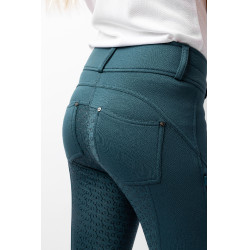 Thermische rijbroek full grip Horze Rhea kind achterzakken Thermische rijbroek full grip Horze Rhea kind achterzakken