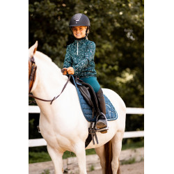 Trainings-T-shirt Pegasus kind Horze Donkergroen waterkleur