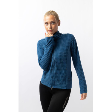 Fleece rijjas Darcey Horze Hemelsblauw