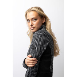 Fleecejas Neve Horze Zwart kaviaar