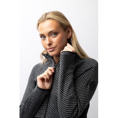 Fleecejas Neve Horze Zwart kaviaar